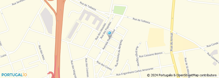 Mapa de Avenida Flor-De-Rosa