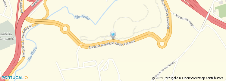 Mapa de Avenida Francisco Xavier Esteves