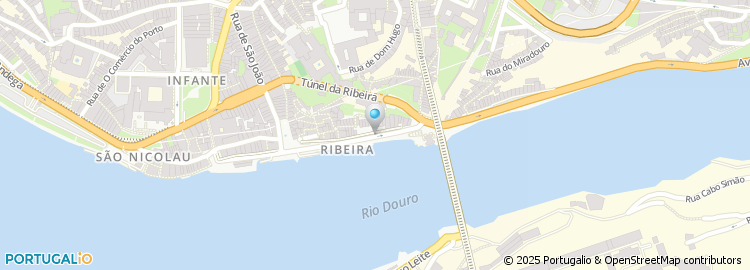 Mapa de Cais da Ribeira