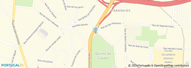 Mapa de Calçada Monte de São João