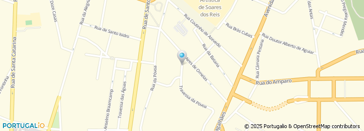 Mapa de Calçada Póvoa