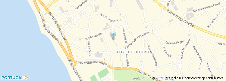 Mapa de Rua Dom Miguel da Silva