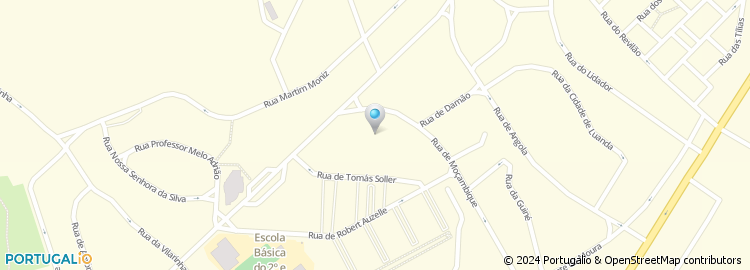 Mapa de Rua Dórdio Gomes
