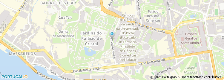 Mapa de Rua Jorge Viterbo Ferreira