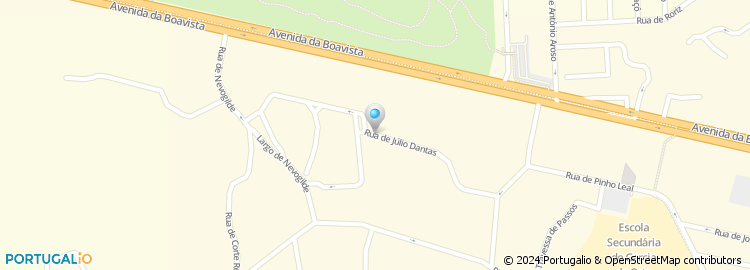 Mapa de Rua Júlio Dantas