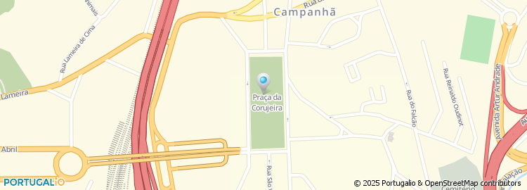 Mapa de Praça da Corujeira