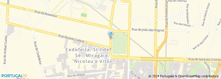 Mapa de Praça da República