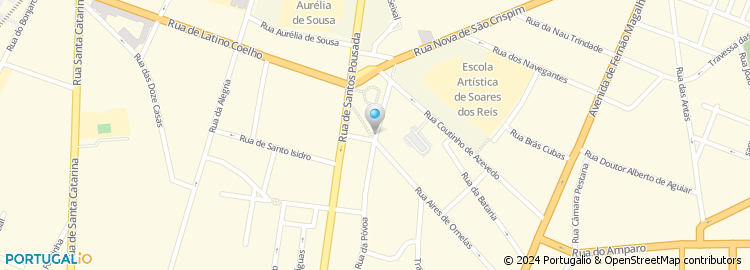 Mapa de Praça Rainha Dona Amélia