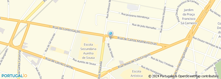 Mapa de Praça Teixeira de Pascoais