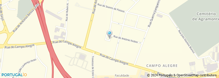 Mapa de Praça Teixeira Lopes