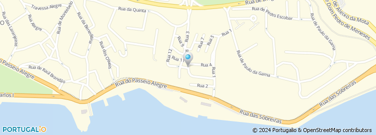 Mapa de Rua Agustina Bessa Luís