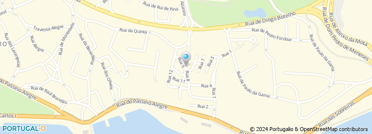 Mapa de Rua Vasco Graça Moura