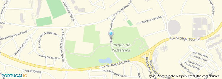 Mapa de Rua Afonso de Paiva