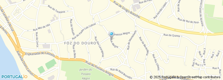 Mapa de Rua Alegre