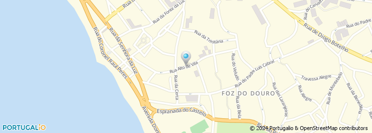 Mapa de Rua Alto de Vila