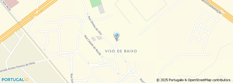 Mapa de Rua Alto do Viso