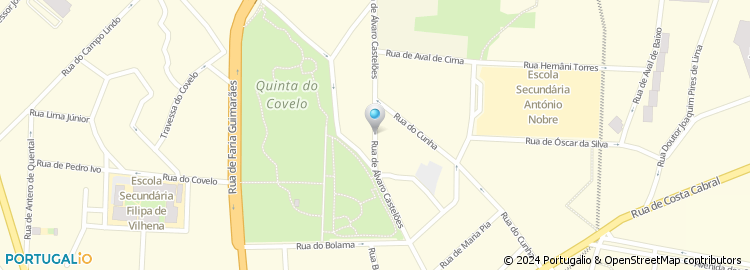 Mapa de Rua Álvaro de Castelões