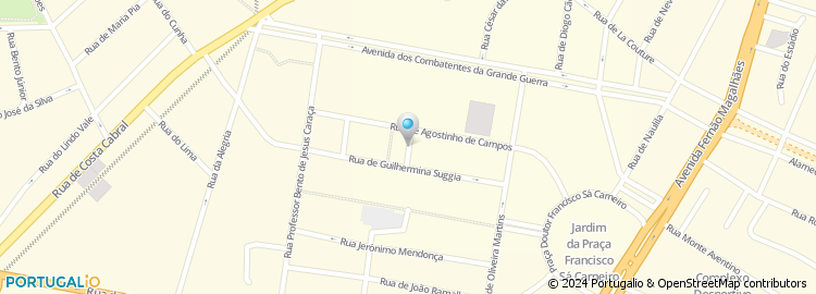 Mapa de Rua Amália Luazes