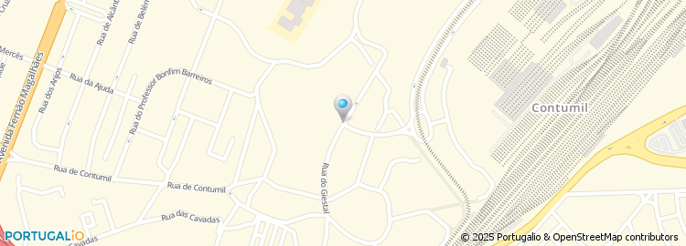 Mapa de Rua Amorim de Carvalho