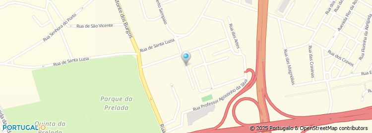 Mapa de Rua Ângelo Frondoni