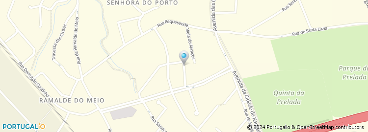 Mapa de Rua António da Silva Cunha