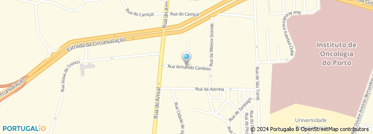 Mapa de Rua Armando Cardoso