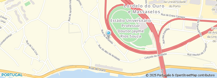 Mapa de Rua Arrábida