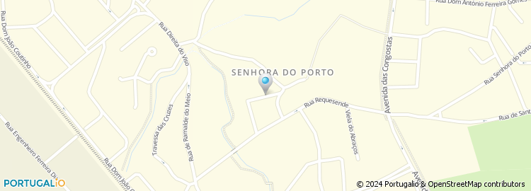 Mapa de Rua Aurora Teixeira de Castro