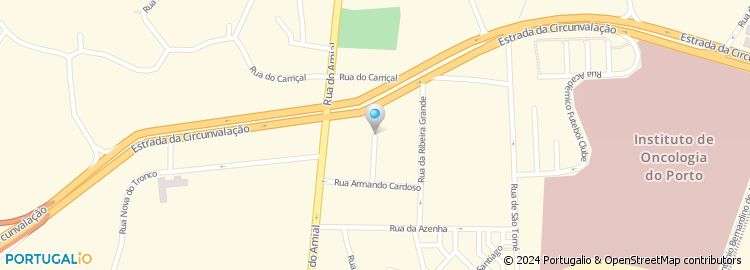 Mapa de Rua Benjamim Gouveia