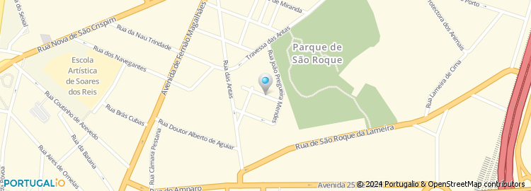Mapa de Rua Carlos Graça