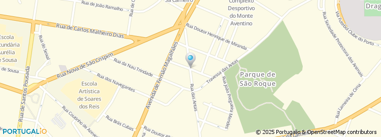 Mapa de Rua Conde de Burnay