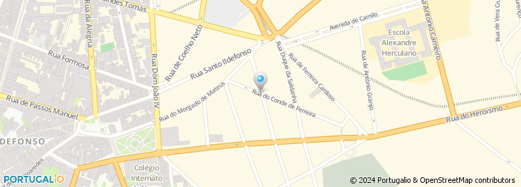 Mapa de Rua Conde Ferreira