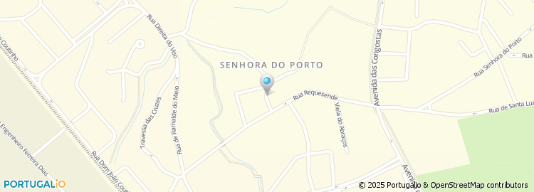 Mapa de Rua da Amieira