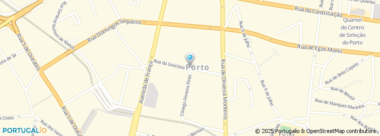 Mapa de Rua da Graciosa