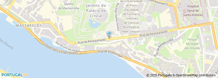 Mapa de Rua da Restauração