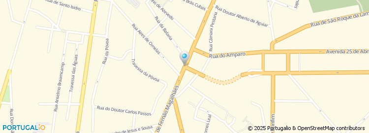 Mapa de Rua de Doutor Joaquim Urbano