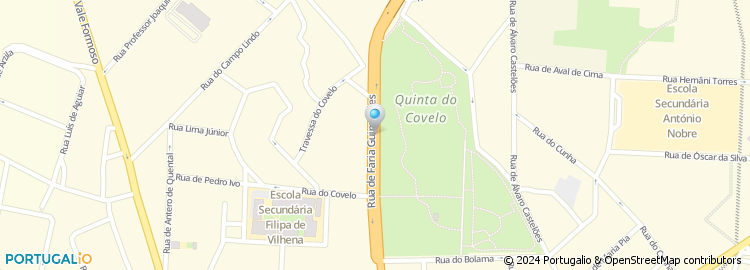 Mapa de Rua de Faria Guimarães