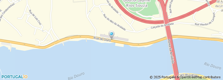 Mapa de Rua do Ouro