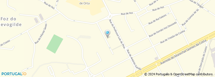 Mapa de Rua Dom Cristóvão da Gama