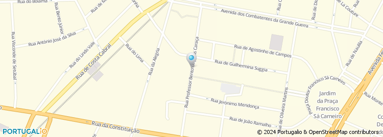 Mapa de Rua Dom Frei Vicente da Soledade e Castro
