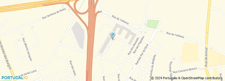 Mapa de Rua de Américo Gomes