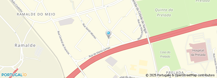 Mapa de Rua Doutor Ângelo das Neves