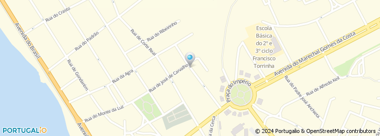 Mapa de Rua Doutor Nunes da Ponte