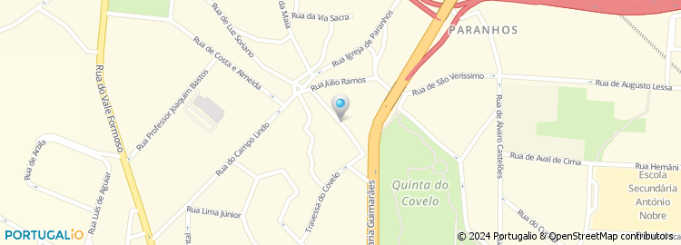 Mapa de Rua Doutor Pedro Dias