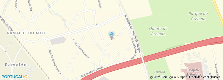 Mapa de Rua Doutor Santana Dionísio