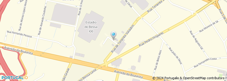 Mapa de Rua Engenheiro António de Almeida