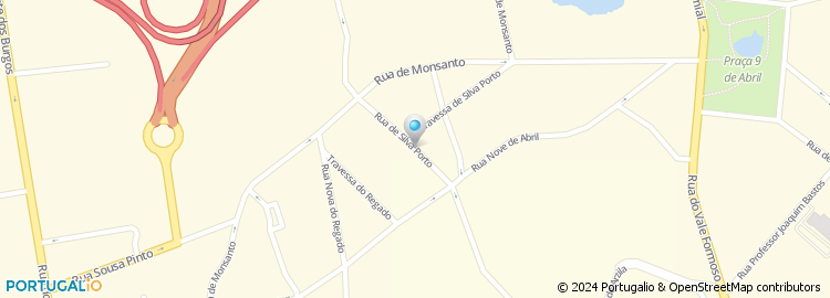 Mapa de Rua de Sousa Caldas