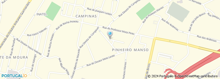 Mapa de Rua Felizardo de Lima