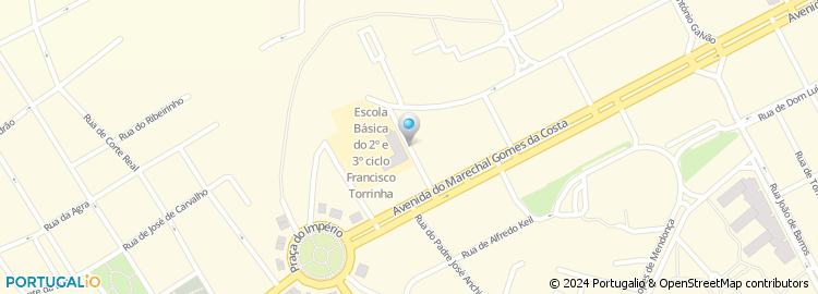 Mapa de Rua Fernão Mendes Pinto
