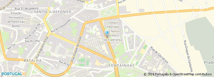 Mapa de Rua Fontainhas